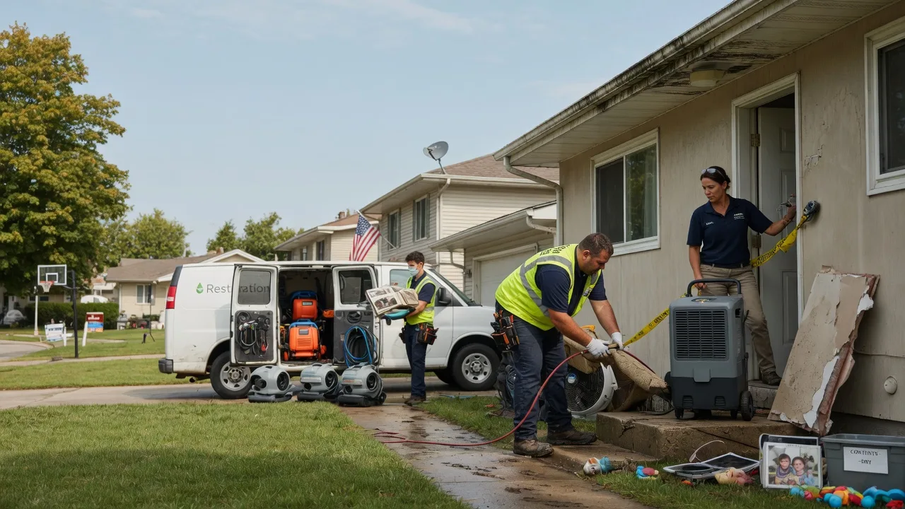 Water Damage Restoration in Assumption, IL near me